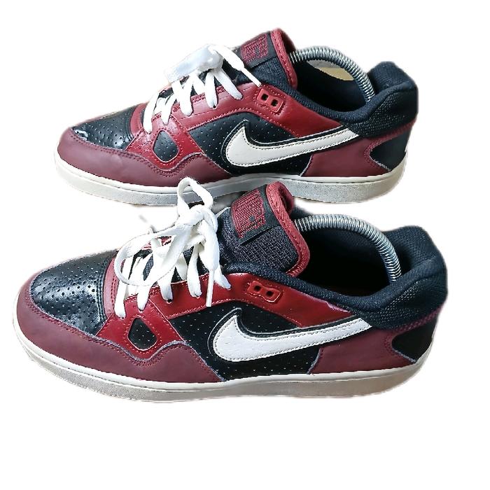 Sepatu Sneakers Kasual AF1 Son Of Force Maroon Black
