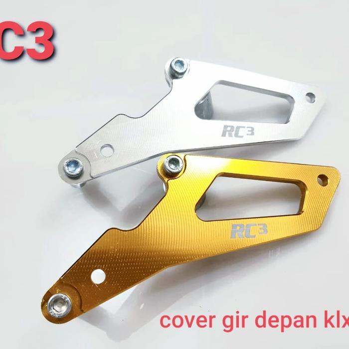 Tutup Cover Pelindung Gear Gir Depan Rc3 Klx150 Klx 150 Billet Cnc #Gratisongkir