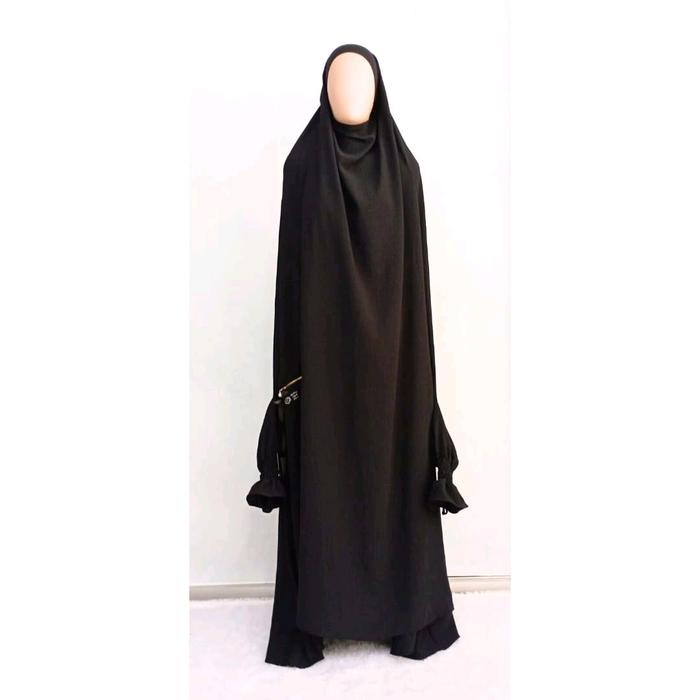 Lashira Hijab Syar'i Khimar Overhead Long Khimar