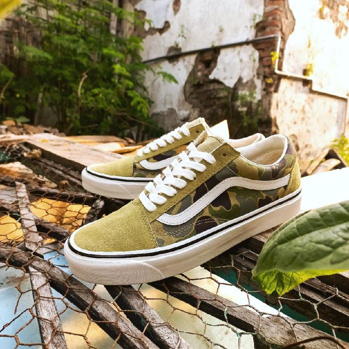 Vans x Bape Old Skool 36 DX (Green Camo)
