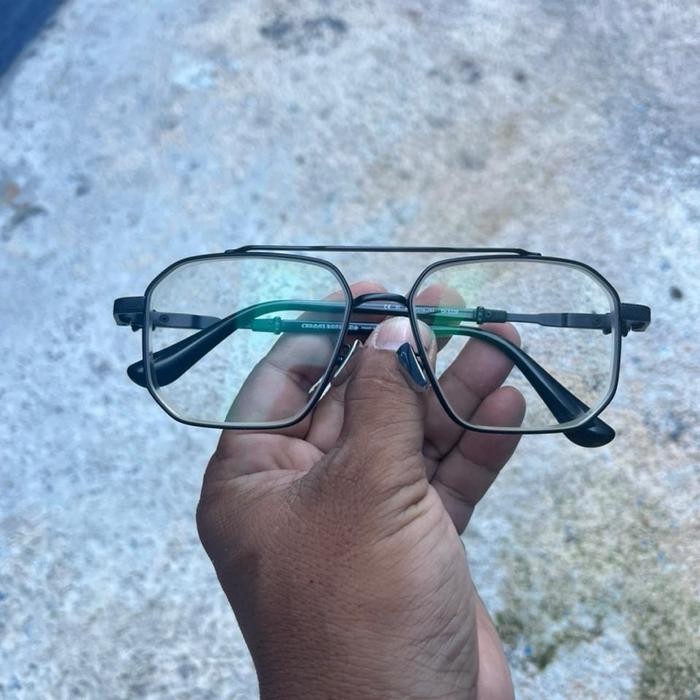 kacamata Chrome Hearts frame in japan titanium