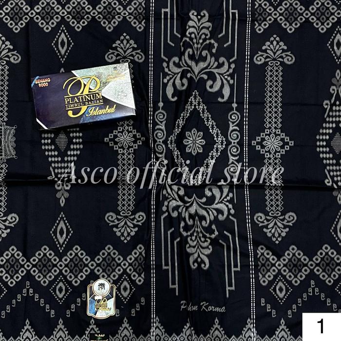 Sarung Pohon Kurma platinum timbul bali benang 9000 Pria Dewasa