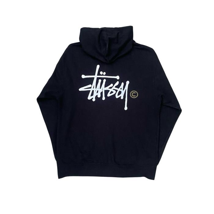 Stussy Basic Logo Zip up Hoodie - size M