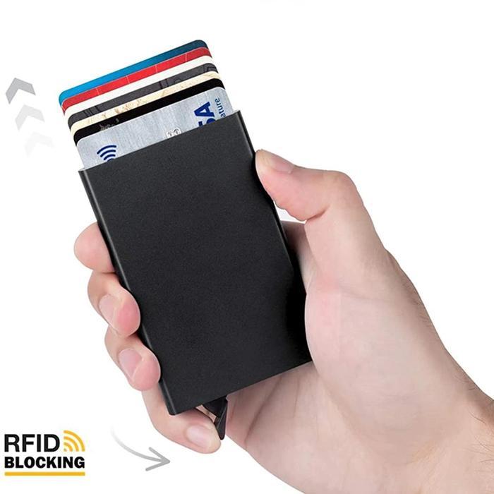 Anti Rfid Card Wallet Dompet Smart Kartu Cc Emoney Flazz Brizzi Dll