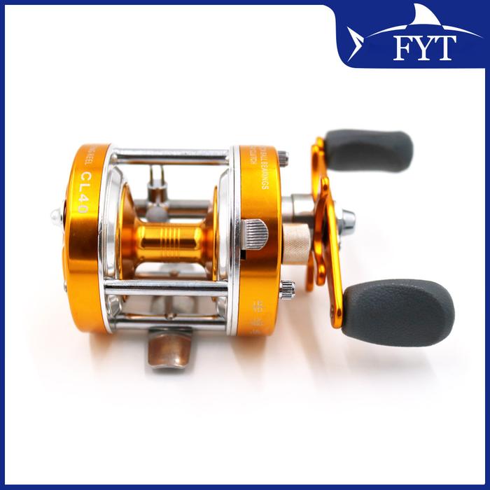 New MingYang CL40 Baitcasting Fishing Reel 310g 5.2:1 Left/Right Hand