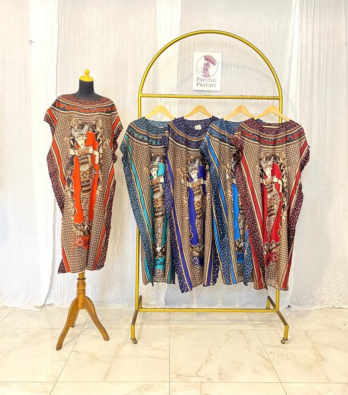 Daster lowo Standart Gadis Penari Motif Bali Khas Tampilan Unik & Menarik Cocok untuk Aktivitas Anda