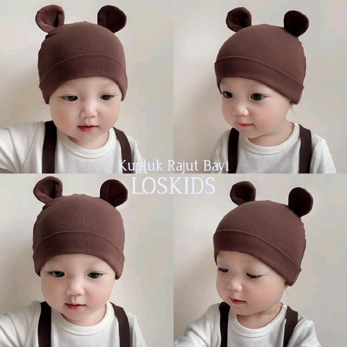 Topi bayi musim semi dan musim gugur topi janin tipis bayi baru lahir topi bayi laki-laki dan peremp