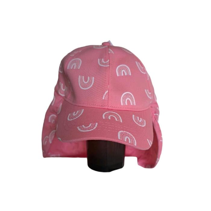 {ANKO}Flap Hat  Wanita pink Flap Hat Anko