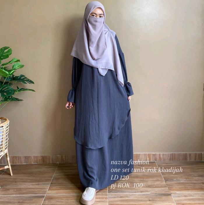 Nazva fashion~one set tunik  malay khadijah