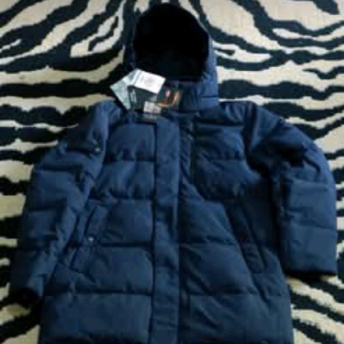 Ga jadi dipake Jean-Michel Basquiat Long Coat Jaket Down p Pria Wanita Casual Navy Original Jarang T