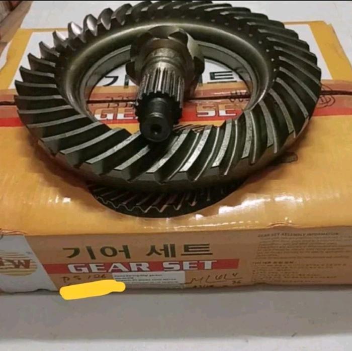 Gear Set / Gigi Gardan / Croen Wheel Mitsubishi PS120 Lama/ PS 120 Ragasa   Rasio 6 x40 Merk GW