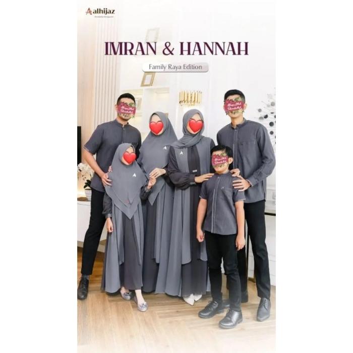 Koko dan gamis Imran Hannah Alhijaz MURAH