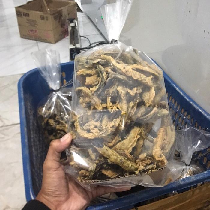 Keripik belut super premium kemasan 1 kg ( barang selalu fress )