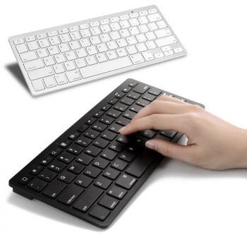 Taffware Ultra Slim Bluetooth Keyboard iOS Android PC - BK880 KIBOT HP ANDROID TABLET Windows functi