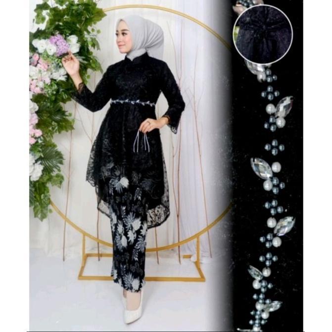 PREMIUM (READY) terjamin Kebaya Aurora Lesti Mutiara Payet//Setelan Kebaya Lesti Kejora//Atasan Keba