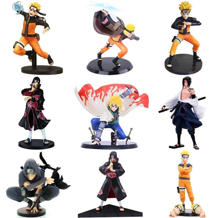 Naruto Anime Figure Kakashi Sasuke Blind Box Lucky Box Figure Mystery Box Anime Best Gift Exquisit