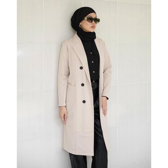 GOOD LOOKING - Lyla Long Blazer MURAH
