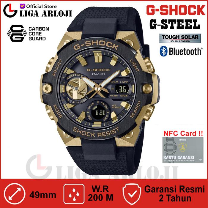 Casio G-SHOCK GST-B400GB-1A9DR Jam Tangan Pria GSHOCK G-STEEL GSTB400 GST-B400GB-1A9 GST B400GB 1A9D