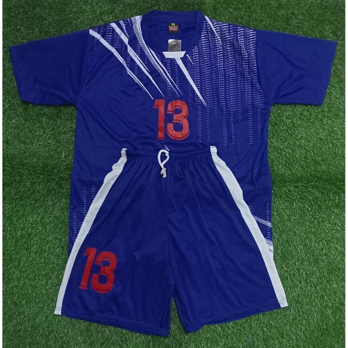 Setelan Bola Jersey Baju Kaos Bola Seragam Futsal Tim 12 Pcs Dewasa 1