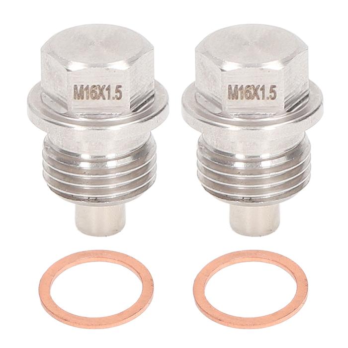 Magnetic Oil Drain Plug Compact Size Strong Magnetic Force Stainless