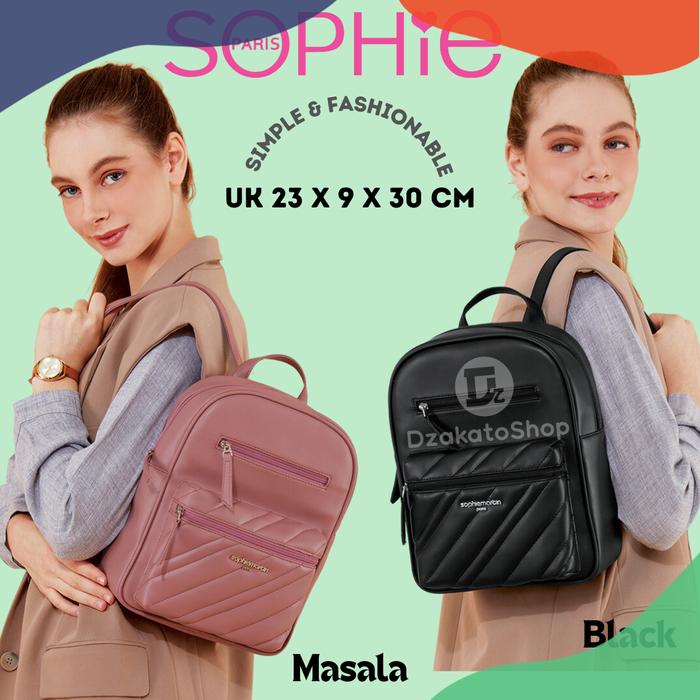 Tas Pesta Kondangan Mewah Ransel Wanita Sophie Martin Paris Korean Style Import Kekinian Katalog Ter