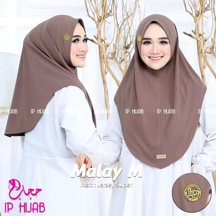 Ip Hijab Malay | Jilbab instan Malay | Ukuran M | Terlaris & Termurah