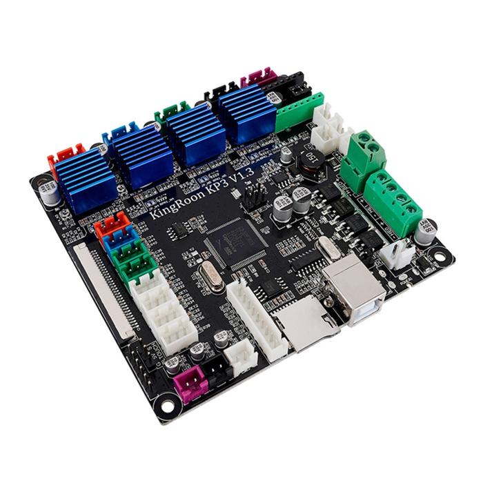 KP3S 3D Printer Motherboard 32Bit ARM Processing Chip Silent Driver