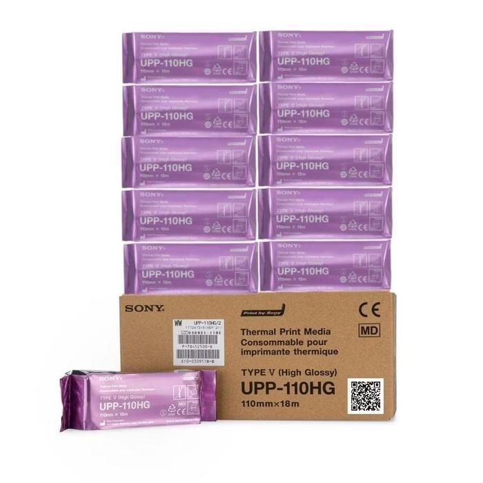 Kertas Sony Paper USG UPP 110HG type V (High Glossy) Siap Kirim Roll
