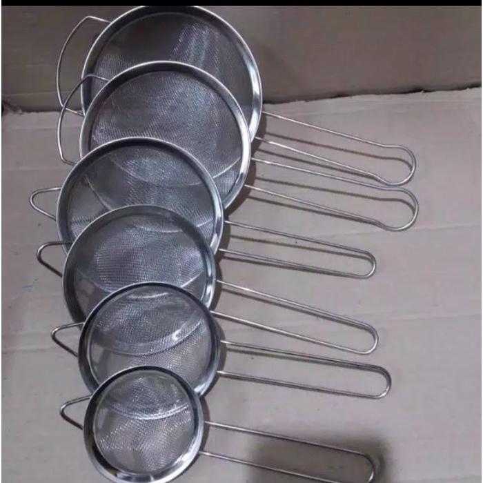 Saringan Stainless, Teh, Kopi, Minyak, Tepung, Saringan halus