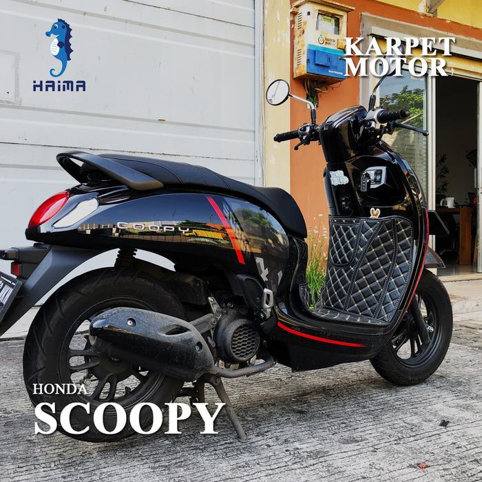 Karpet Motor Honda Scoopy Tahun 2020-Now Synthetic Leater
