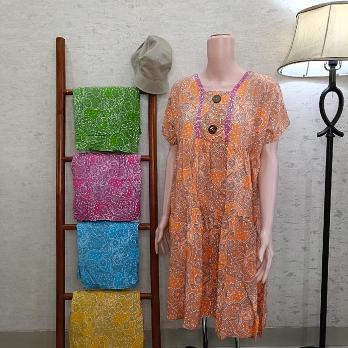 Daster Batik Solo Rosa Kemilau