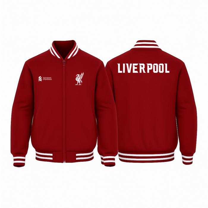 Varsity Liverpool - Jaket Sweater Varsity Jersey Liverpool Home Away 3Rd