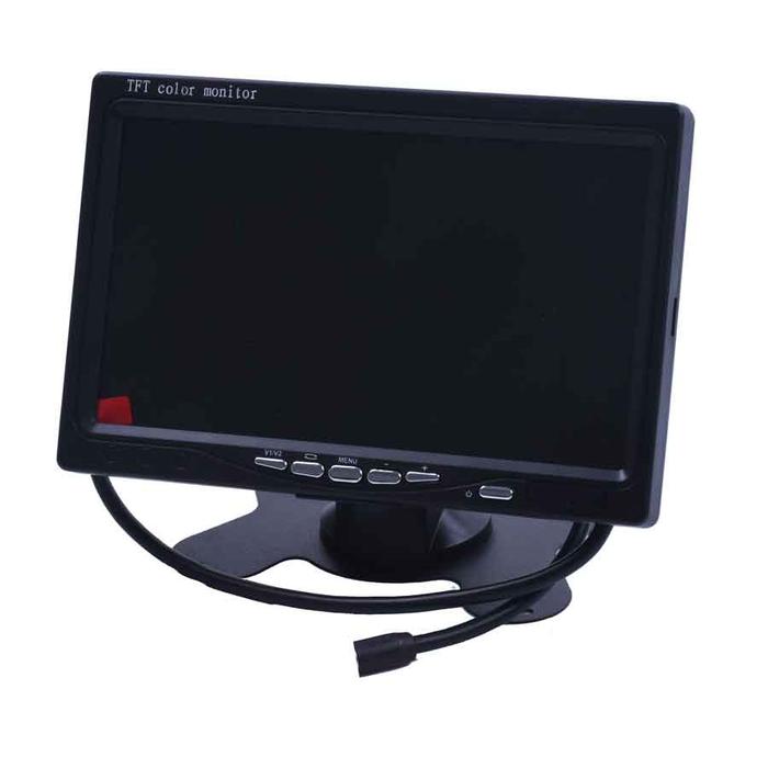 7 Inch Color TFT LCD DC 12V Car Monitor Rear View Headrest Display