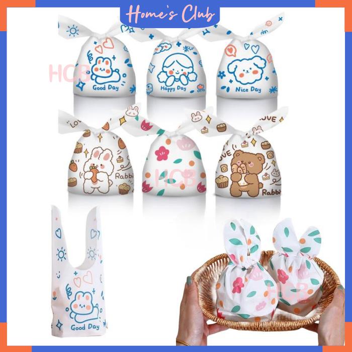HCB Eva Goodie Bag 50PCS / Kantong Snack Karakter / Goodie Bag Ulang Tahun Anak / Plastik Snack / Pl