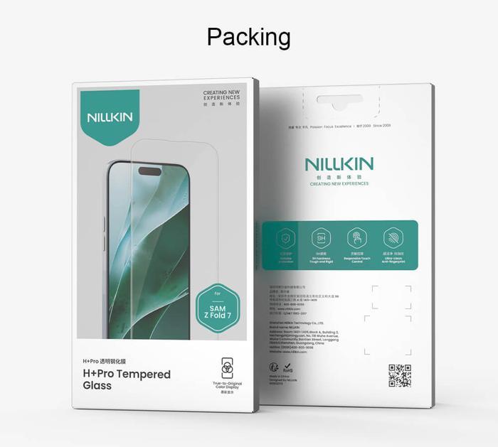 Tempered Glass Samsung Galaxy Z Fold 7 Nillkin H+ Pro Screen Protector Terlaris