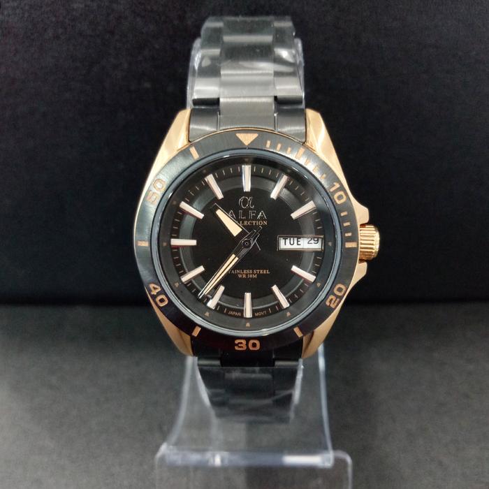 Jam Tangan Rantai Unisex Alfa Collection