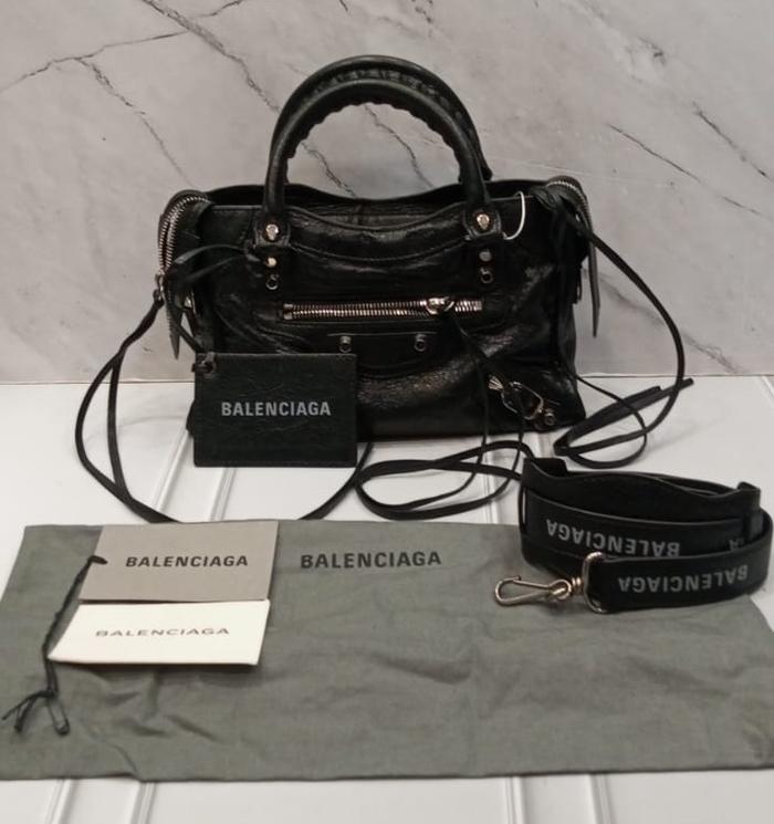 Bal3n Classic Mini City Logo Strap Arena SHW (Preloved Good Condition 2019 #w)