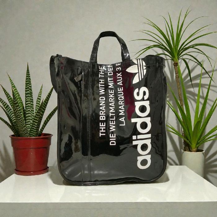 Adidas Originals Black Vintage Shopper Bag Original