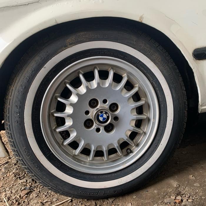 velg bmw e30 m40 318i m10 oem