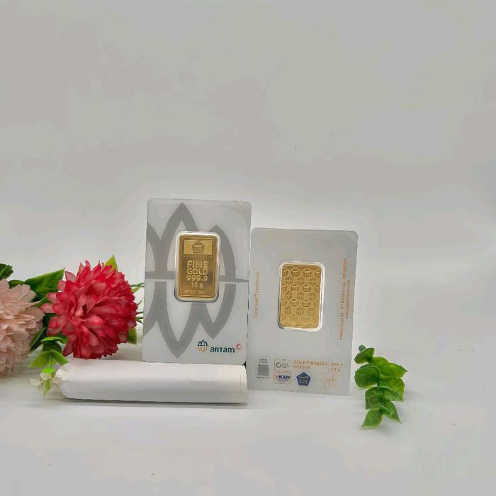 ANTAM LOGAM MULIA 10 GRAM ASLI BERSETIFIKAT