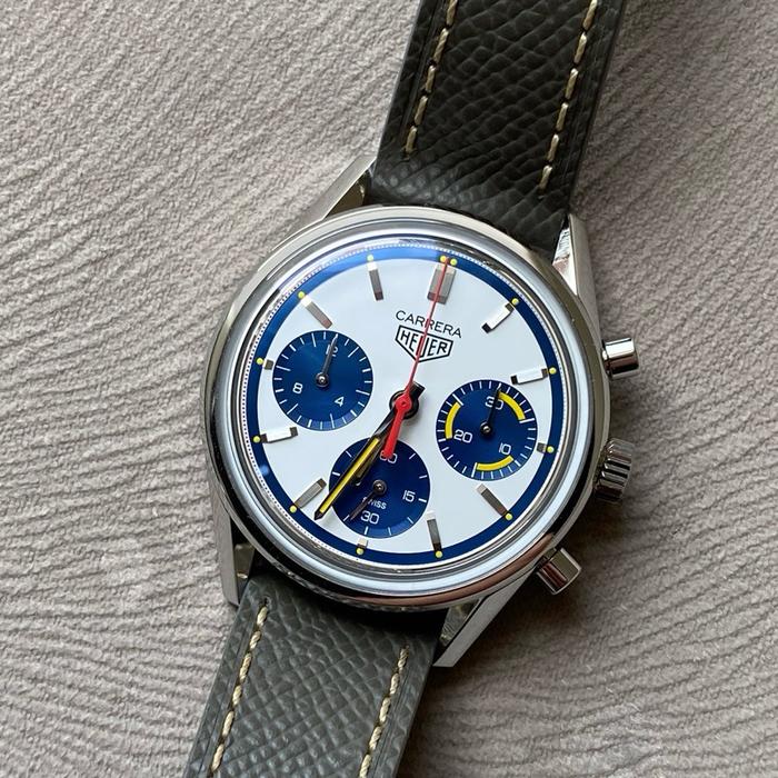 Tag heuer carrera montreal limited edition logo heuer chronograph no omega speedmaster no rolex dayt