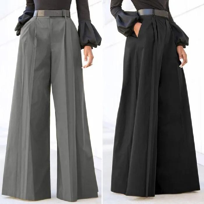 Wide Leg Pants For Women Pants For Women Palazzo Pants Summer Printed Cropped Linen Comfy Baggy Trou