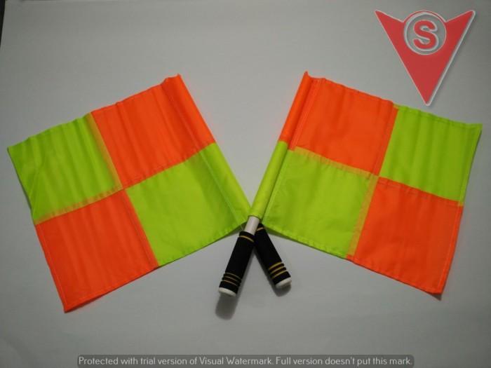 BENDERA HAKIM GARIS / BENDERA WASIT / SOCCER SMAN FLAG - CIMA *