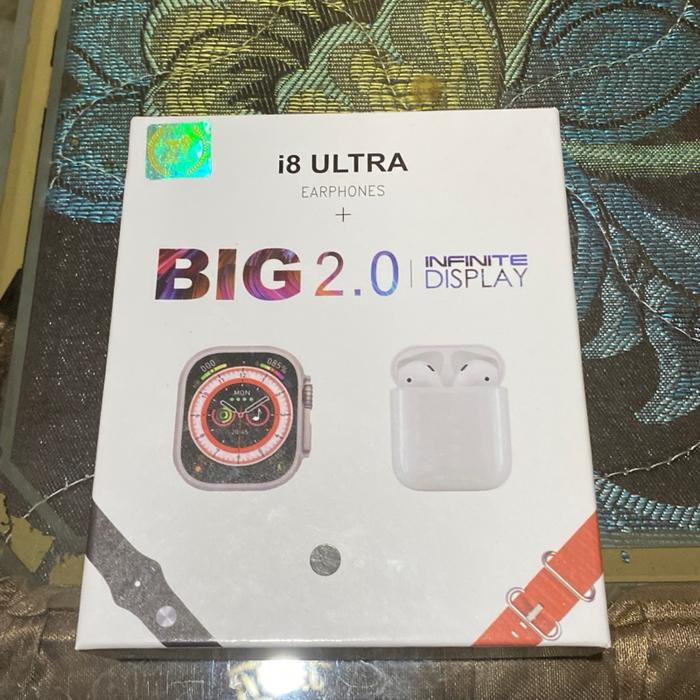 Jam Tangan Smart Watch Na Daeng Sangkala Anti Air Anunya Daeng Barid I8 Ultra Earphones Big 2.0 Infi