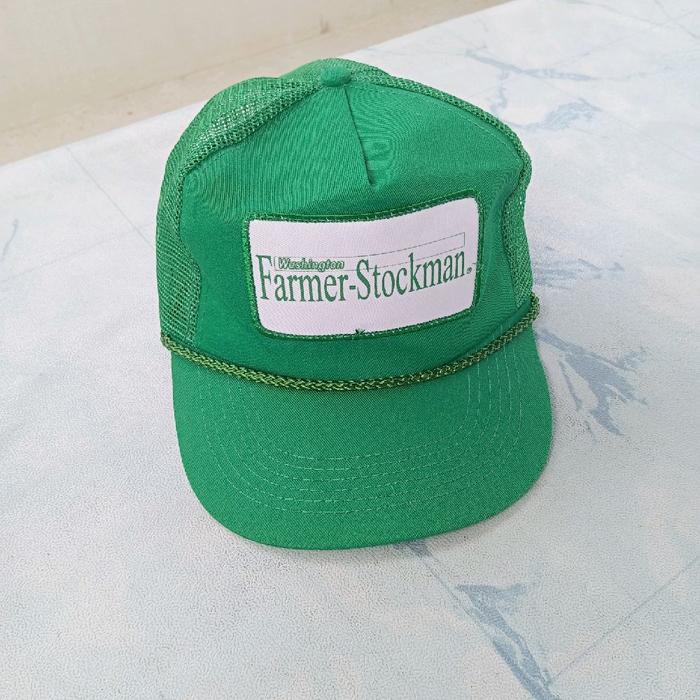 topi hat trucker rope Washington Farmer-Stockman