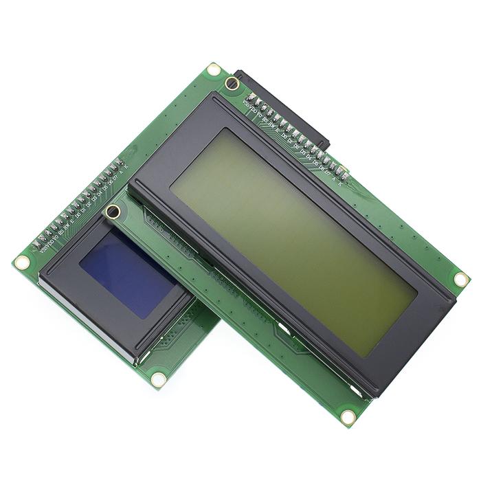 LCD2004 + I2C LCD2004 20X4 2004A Layar Biru Hijau Karakter LCD IIC