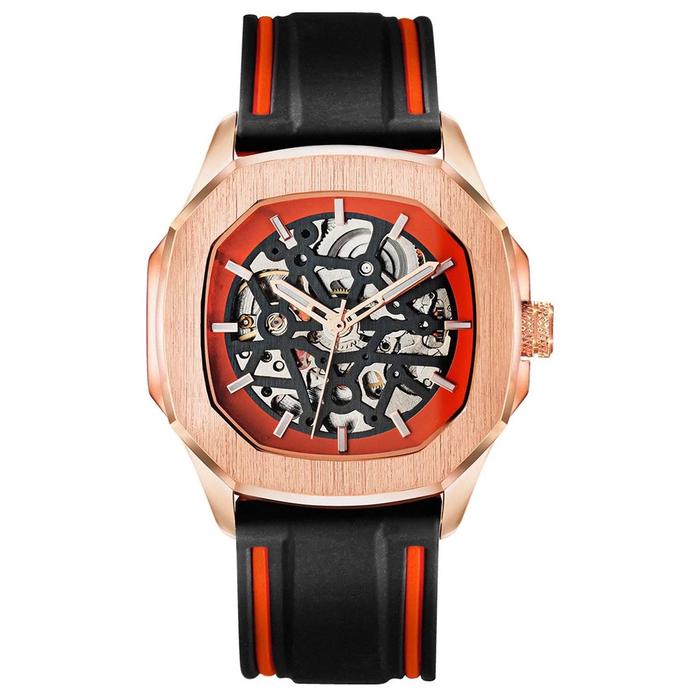 GARVINOES Ardent Orange Amber Limited Series Jam Tangan Pria/Wanita/Unisex