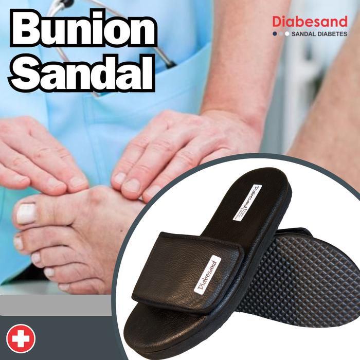 Diabesand Sendal Selop Kaki Bunion Adjustable Ringan dan Nyaman Sandal Shoes