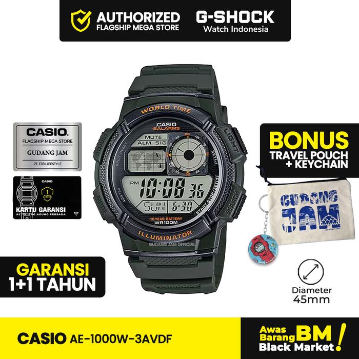 Casio General AE-1000W-3AVDF AE-1000W AE-1000 AE1000W AE 1000W Watches