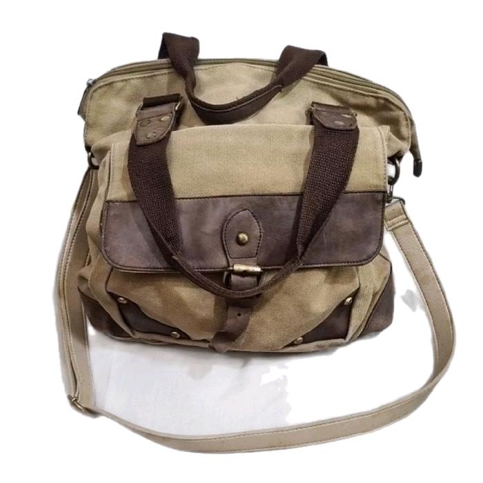 Tas ZAPATOS Leather Canvas Original